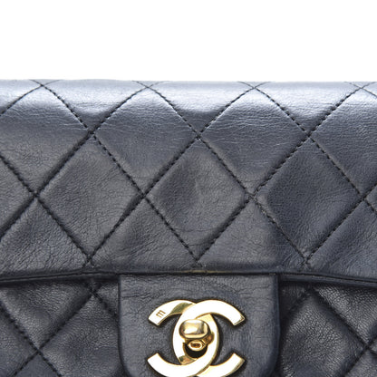 Chanel Lambskin Quilted Mini Square Flap Black 12 of 13