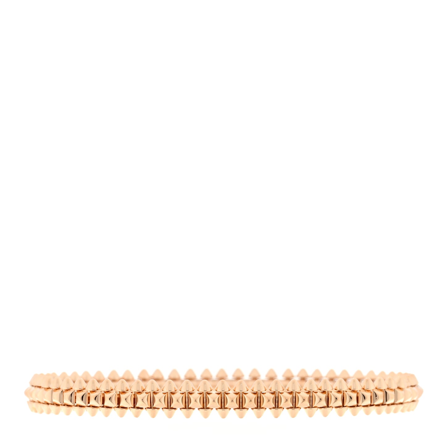 18K Pink Gold Small Clash De Cartier Bracelet 17