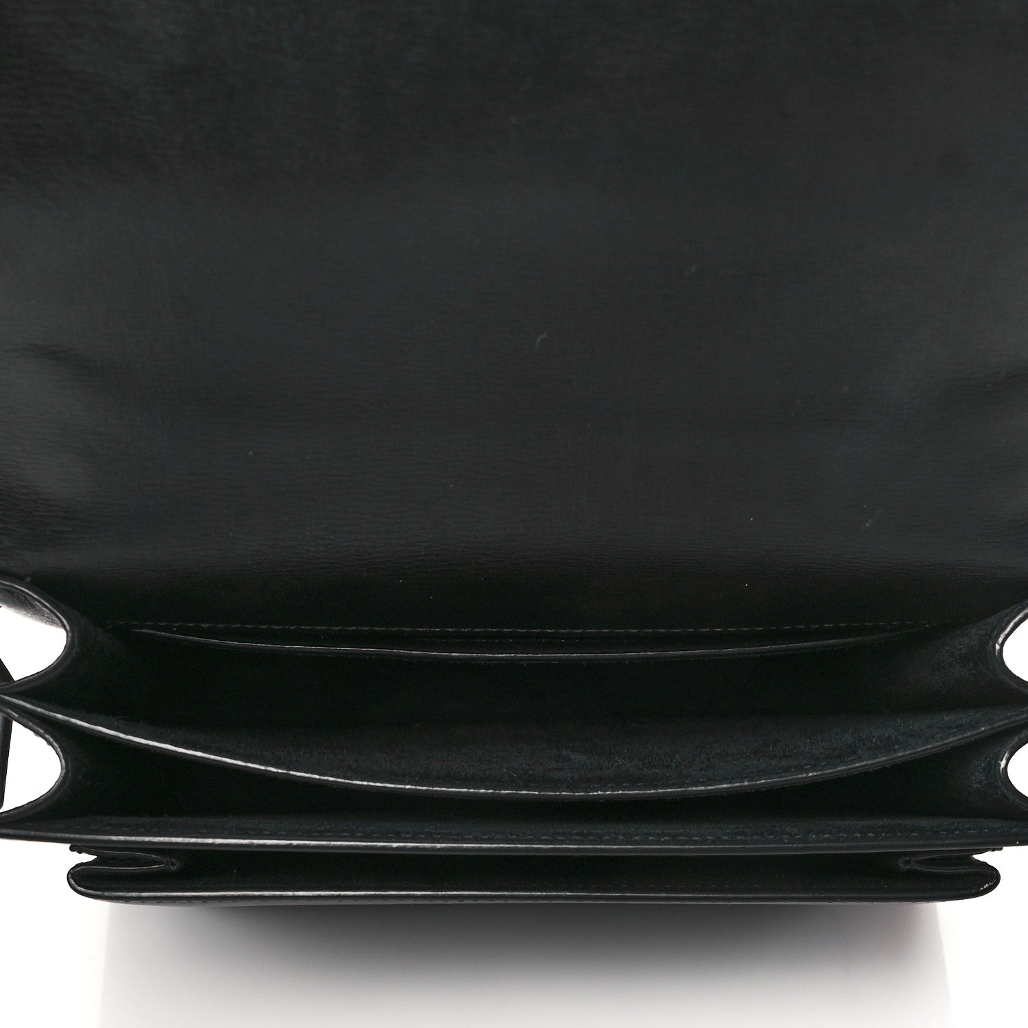 Saint Laurent Calfskin Medium Monogram Sunset Black 6 of 9