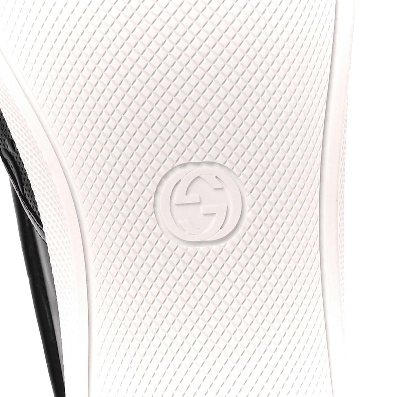 Gucci Calfskin GG Tennis Embossed Mens Dublin Slip On Sneakers 12 Black 6 of 11