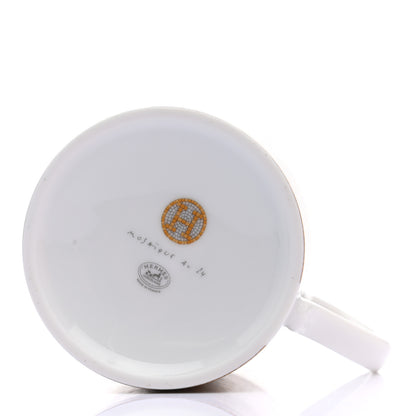 Hermes Porcelain Mosaique au 24 Mug Gold 4 of 7