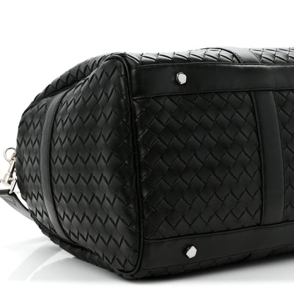 Bottega Veneta Nappa Intrecciato Duffle Bag Dark Green 8 of 9