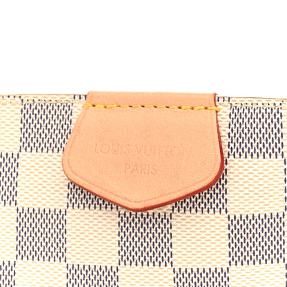 Louis Vuitton Damier Azur Graceful MM Rose Ballerine 12 of 15