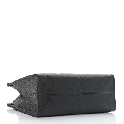 Louis Vuitton Empreinte Monogram Giant Onthego PM Black 4 of 9