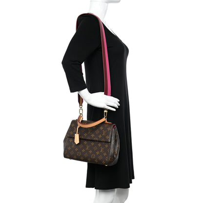 Louis Vuitton Monogram Cluny BB Bordeaux Fuchsia 2 of 12
