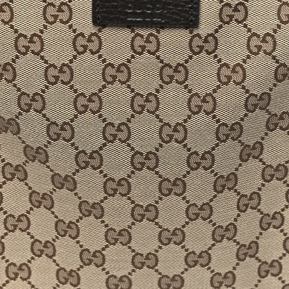 Gucci Monogram Travel Backpack Dark Brown 8 of 10