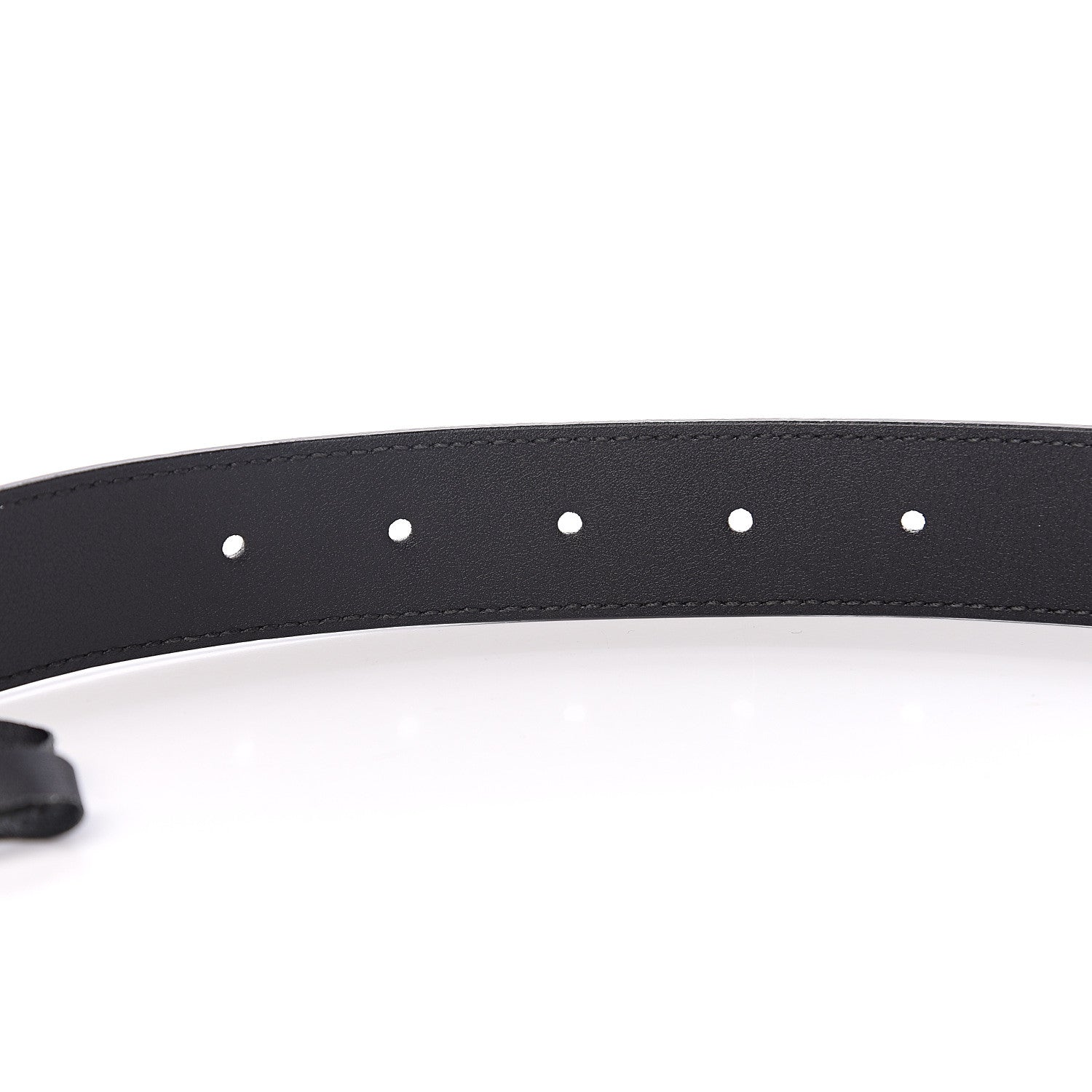 Gucci Moon Calfskin Double G 30mm Belt 70 28 Black 5 of 6