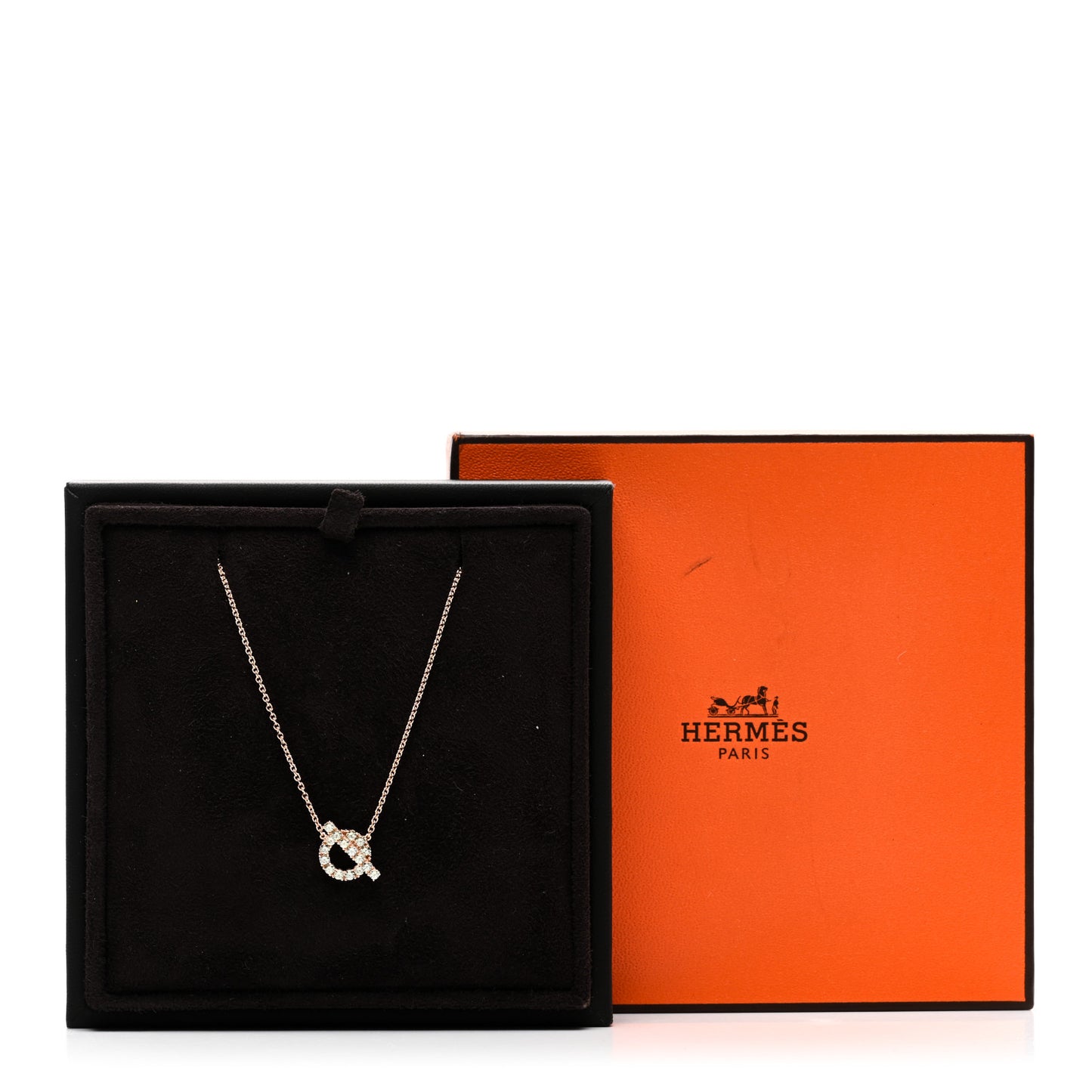 18K Rose Gold Green Sapphire Finesse Pendant Necklace