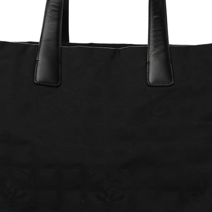Chanel Nylon Large Travel Tote Black 8 of 11
