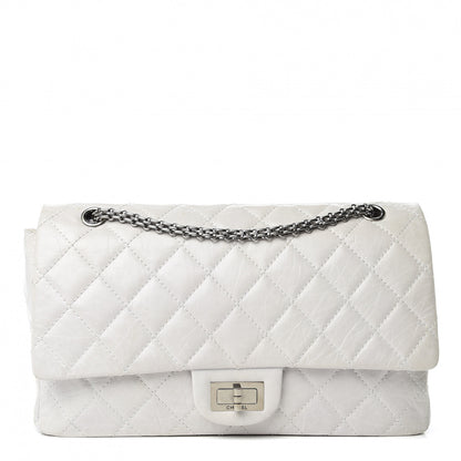 Chanel Aged Calfskin 50th Anniversary 2.55 Reissue 227 White 1 of 19