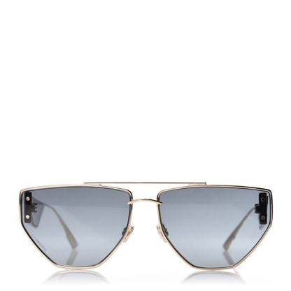 Christian Dior Clan 2 Aviator Sunglasses Black Gold 2 of 8
