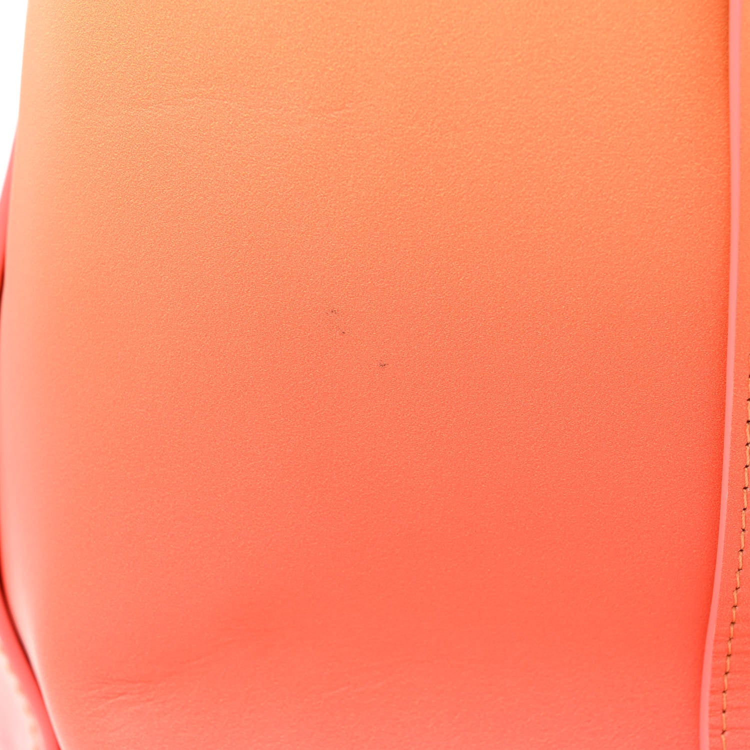 Chanel Shaded Calfskin Medium Deauville Tote Orange Coral Pink 16 of 17