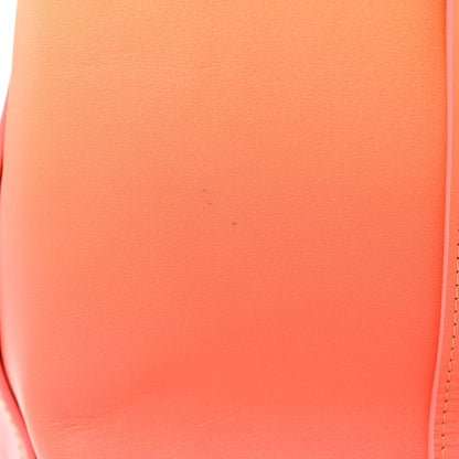 Chanel Shaded Calfskin Medium Deauville Tote Orange Coral Pink 16 of 17