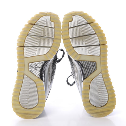 Louis Vuitton Technical Knit V.N.R Sneakers 8 Silver 5 of 16