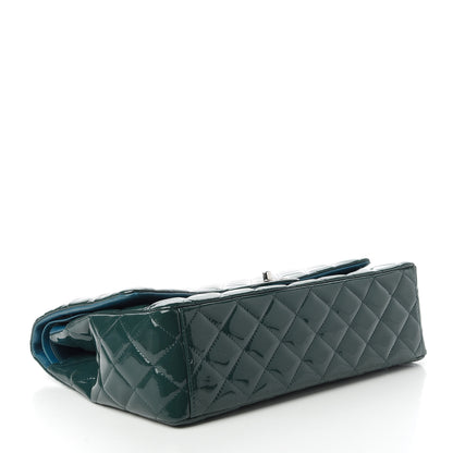 Chanel Patent Maxi Double Flap Turquoise 5 of 12