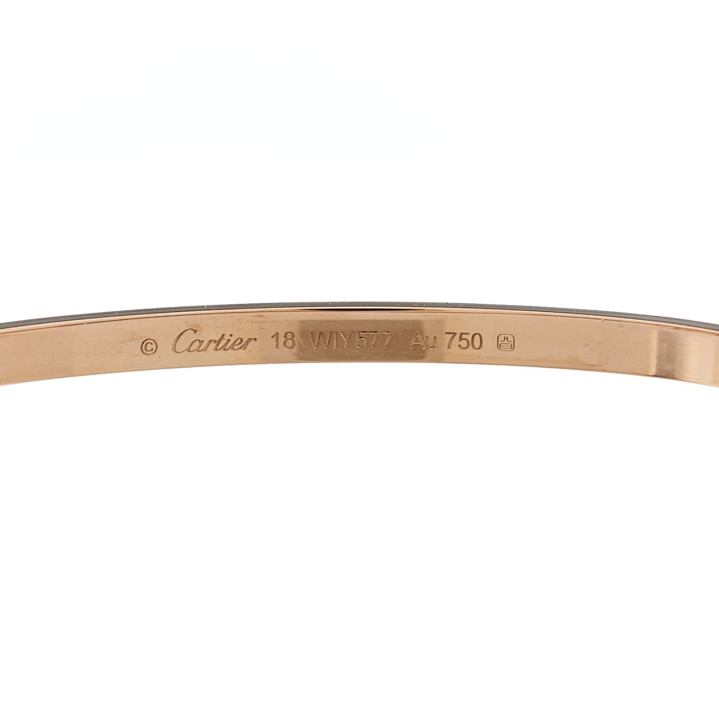 18K Pink Gold Small LOVE Bracelet 18