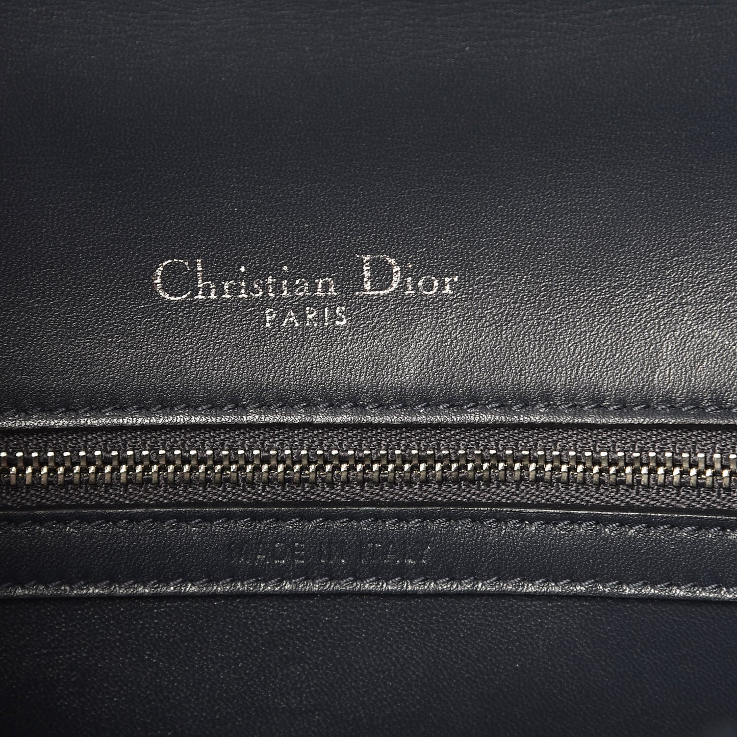 Metallic Patent Micro-Cannage Medium Diorama Flap Bag Blue