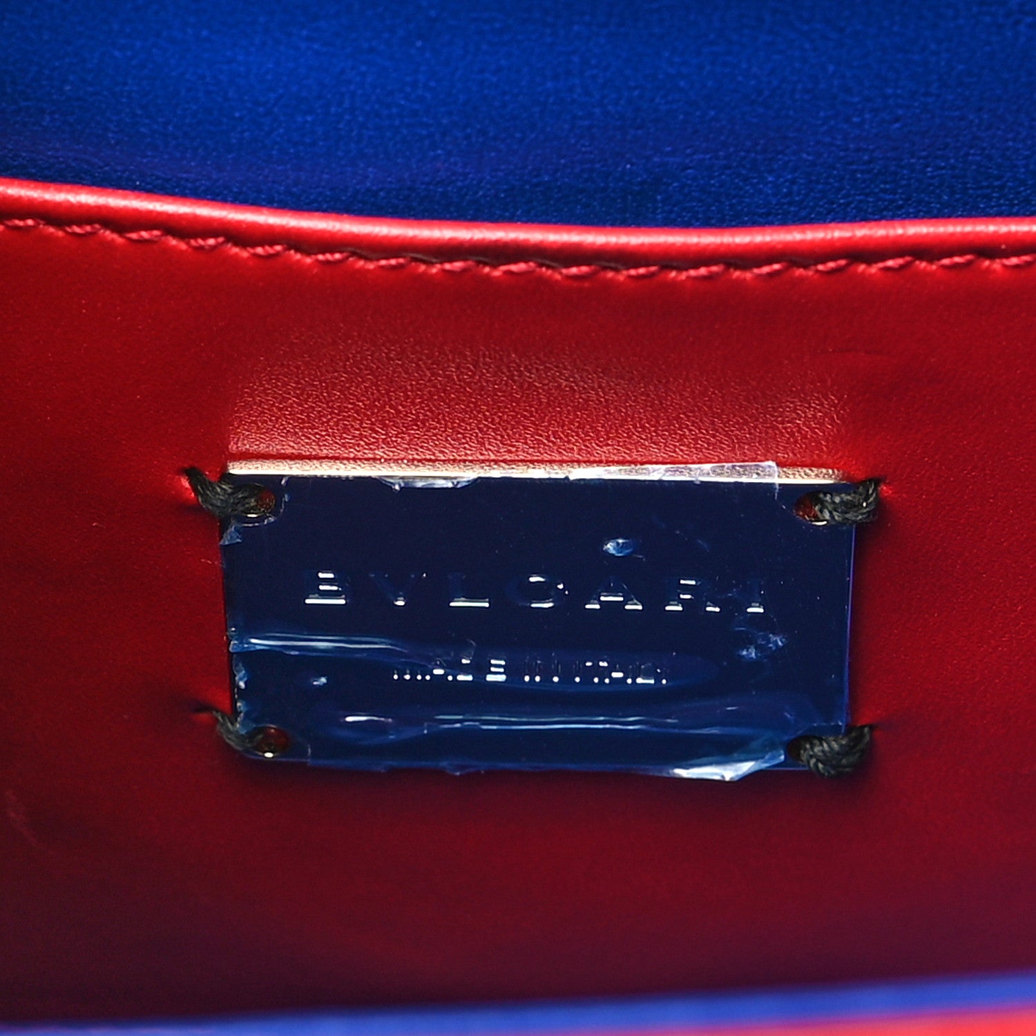Bulgari Calfskin Serpenti In Love Forever Crossbody Bag Red 7 of 9