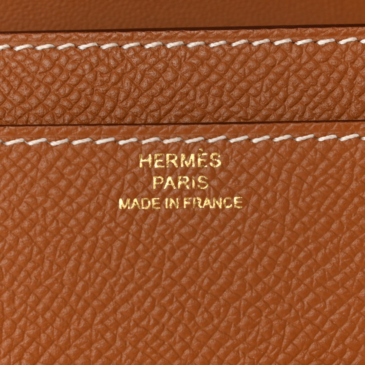 Hermes Epsom Constance Long Wallet To Go Gold 6 of 11