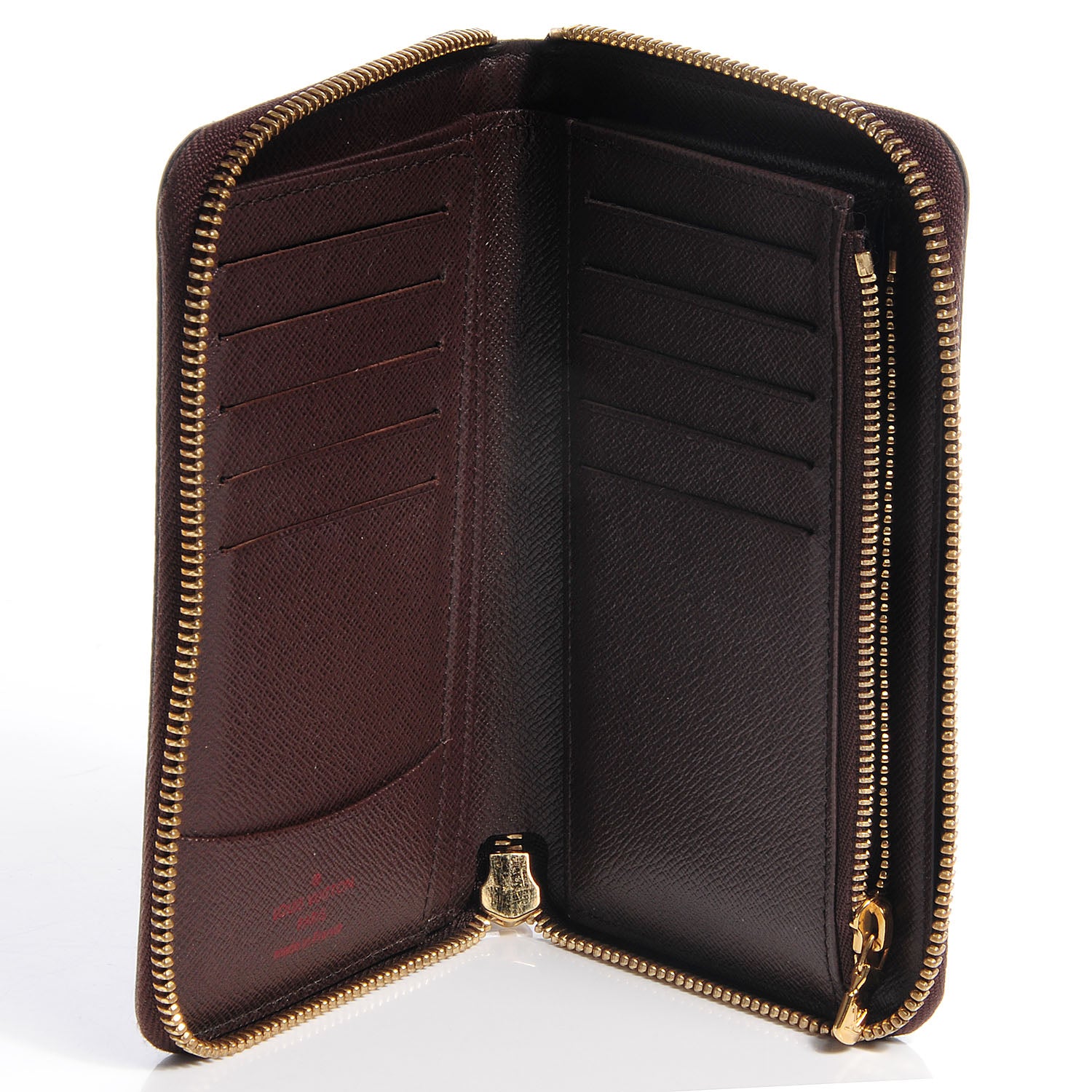 Louis Vuitton Damier Ebene Zippy Compact Wallet 5 of 7