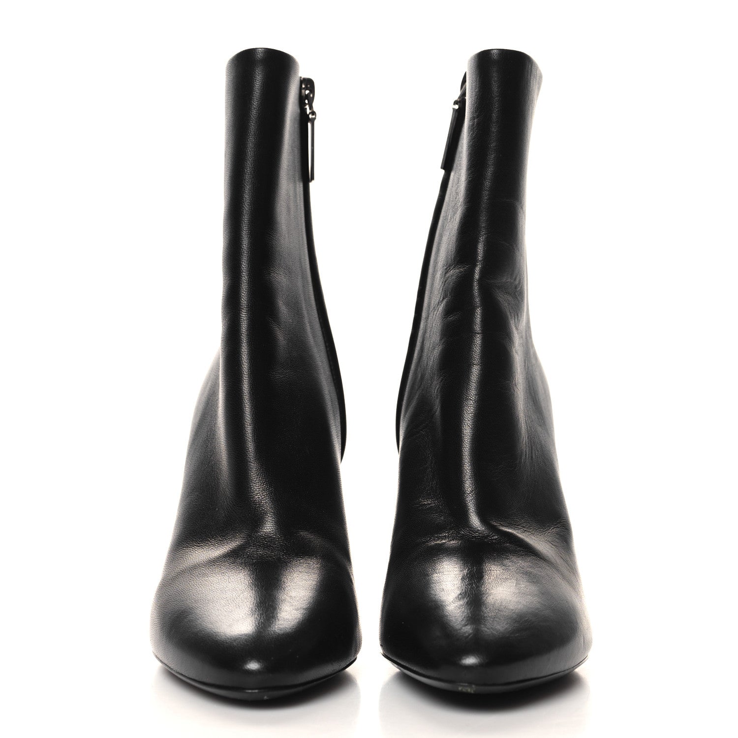 Saint Laurent Nappa Vendome Loulou Ankle Zip Boot 35.5 Black 3 of 9