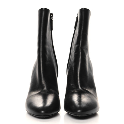 Saint Laurent Nappa Vendome Loulou Ankle Zip Boot 35.5 Black 3 of 9