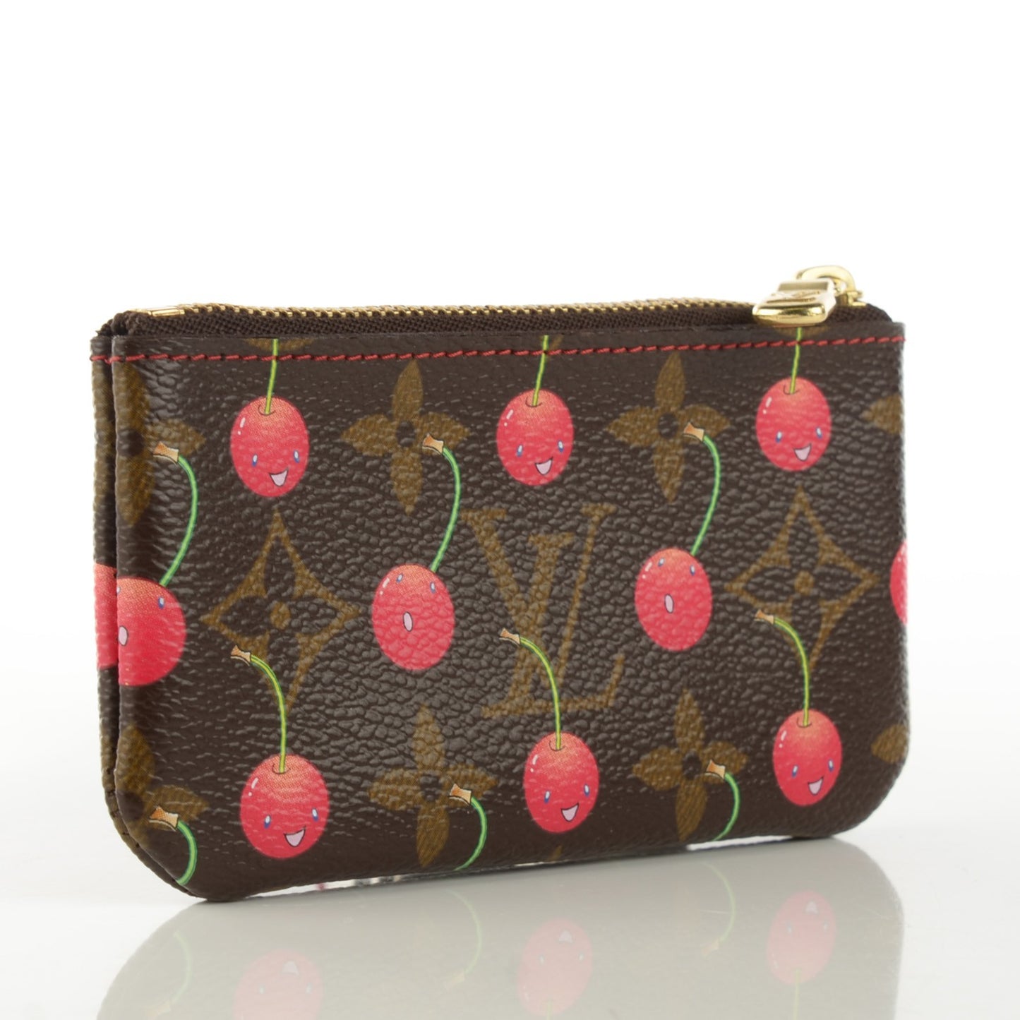 Monogram Cerises Key Pouch