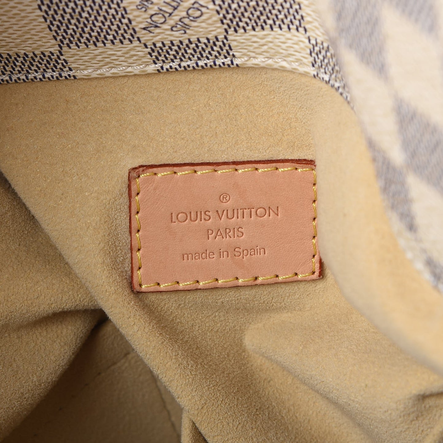 Damier Azur Artsy MM