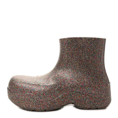Bottega Veneta Sparkle Rubber Puddle Ankle Boots 41 Multicolor 1 of 7
