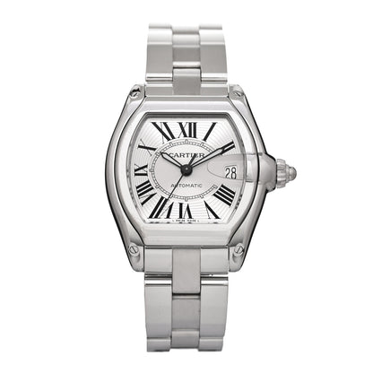 Cartier Stainless Steel 37mm Roadster Automatic Watch 1 of 4