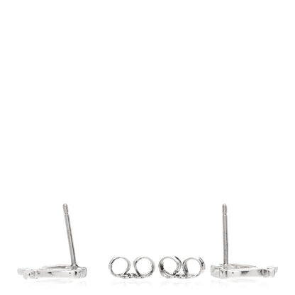 Tiffany Sterling Silver Mini Paloma Picasso Loving Heart Earrings 3 of 4