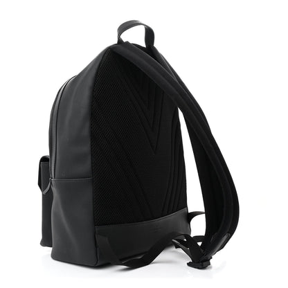 Louis Vuitton Grained Calfskin Aerogram Takeoff Backpack Black 3 of 9
