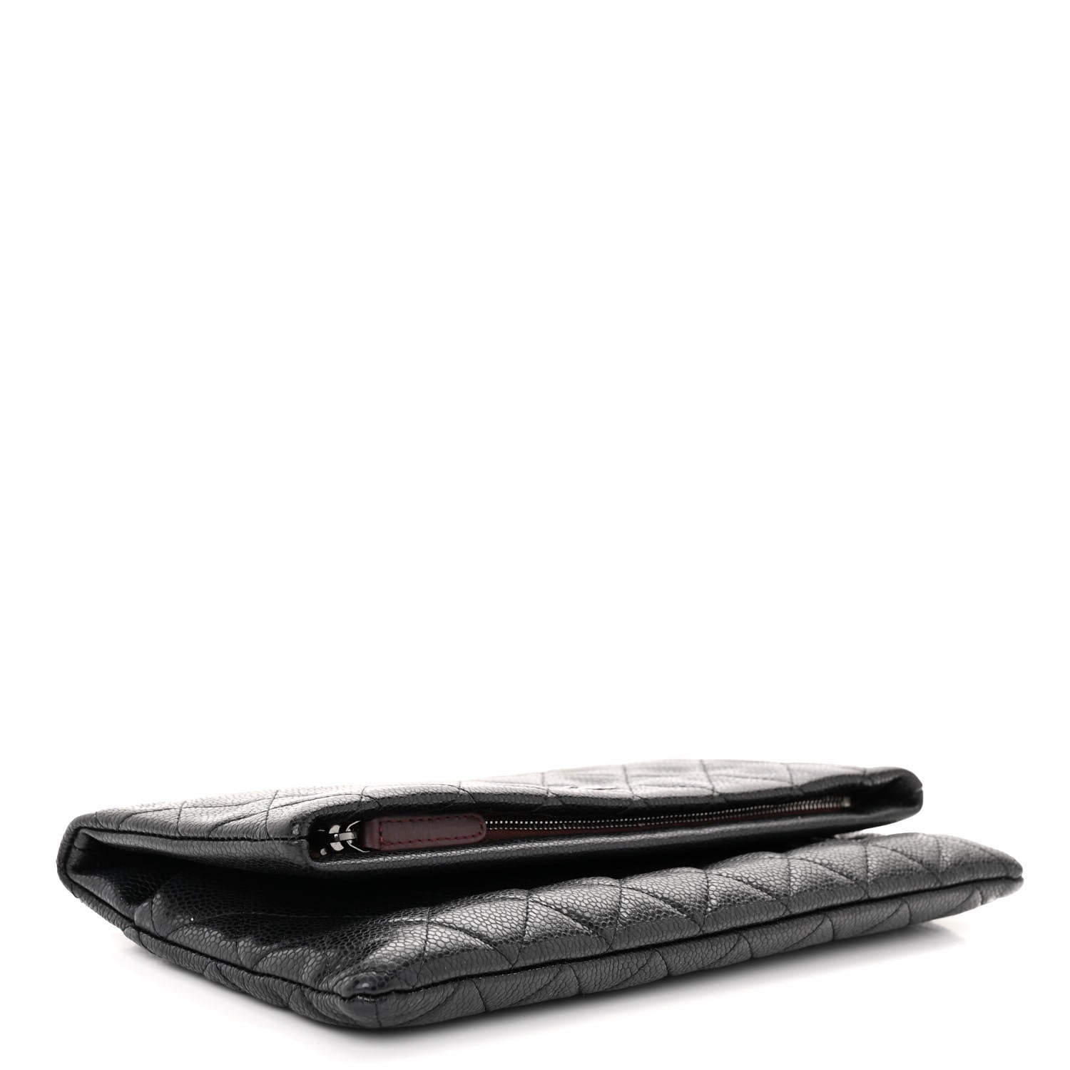 Chanel Caviar Quilted CC Beauty Clutch Black 3 of 11