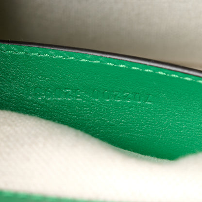 Gucci Calfskin GG Matelasse Small Slim Chain Shoulder Bag Spring Green Natural 8 of 12