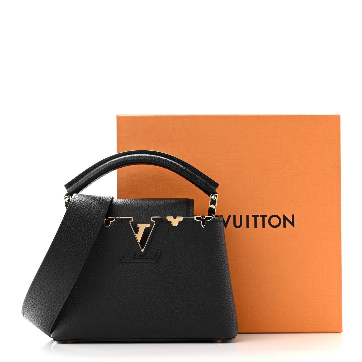 Taurillon Embellished Flower Crown Capucines Mini Black