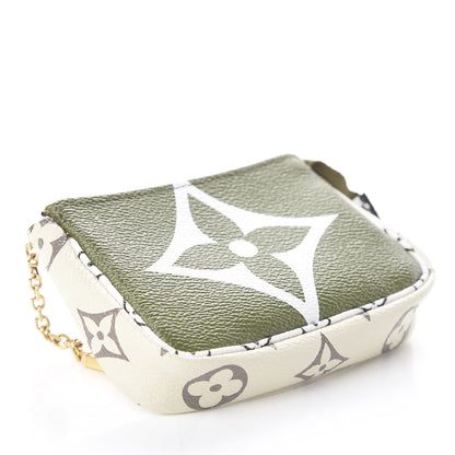 Louis Vuitton Monogram Giant Micro Pochette Accessories Kaki White 3 of 5