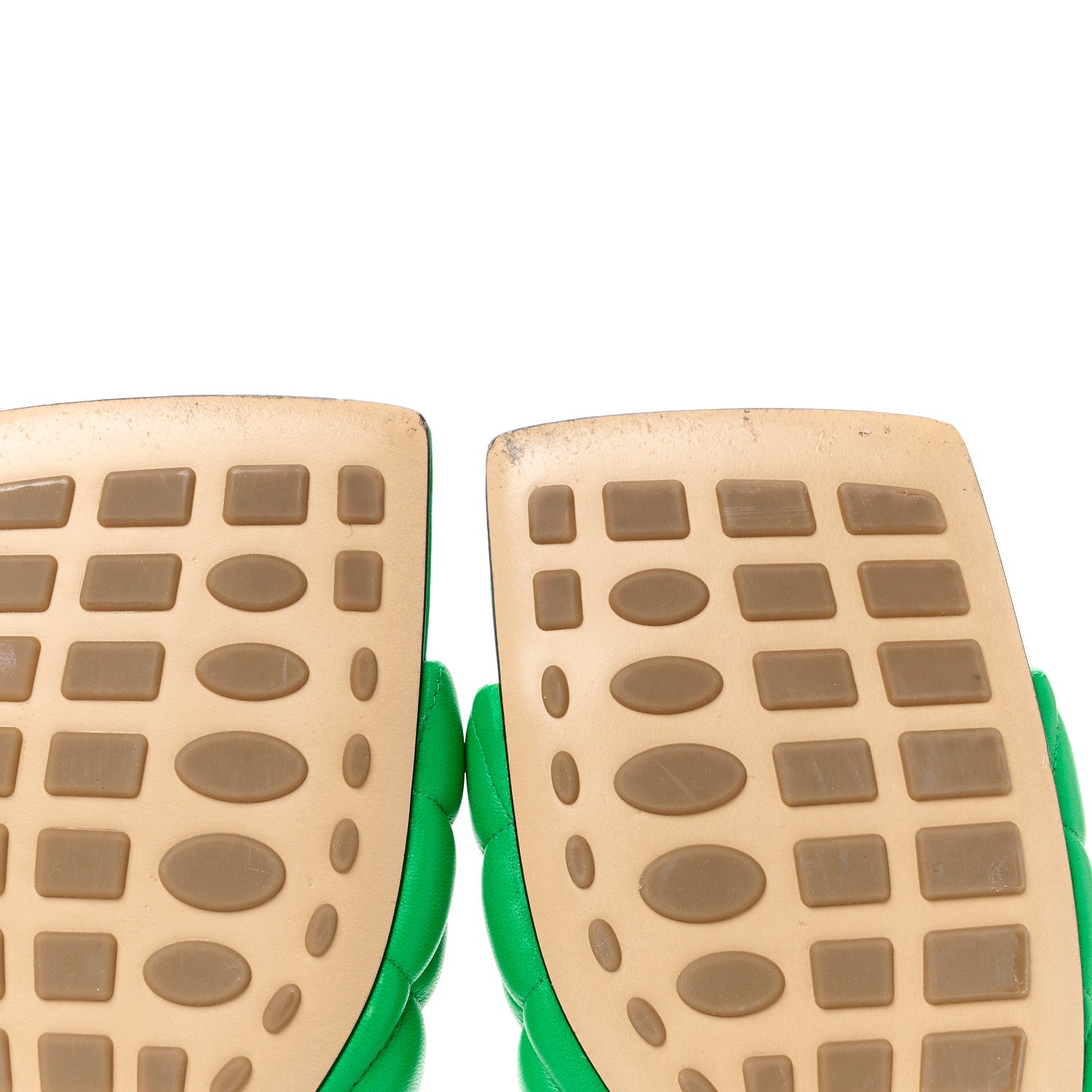 Bottega Veneta Nappa Matelasse Padded Flat Sandals 39 Parakeet 10 of 13