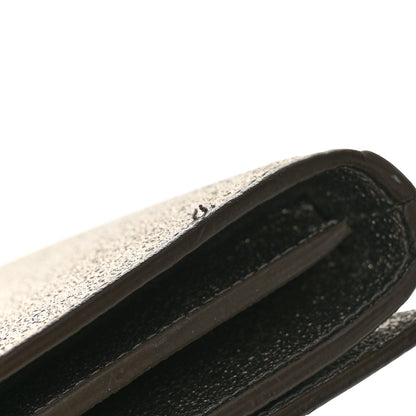 Saint Laurent Grained Metallic Calfskin Monogram Chain Wallet Bronze 16 of 17