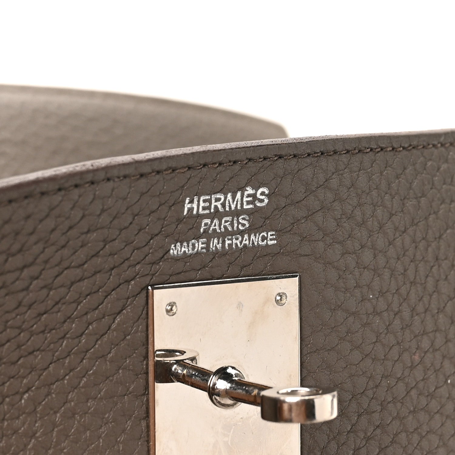Hermes Togo Kelly Retourne 35 Etain 6 of 10