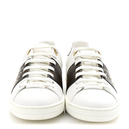 Louis Vuitton Monogram Stud Front Row Sneaker 37 White 3 of 10