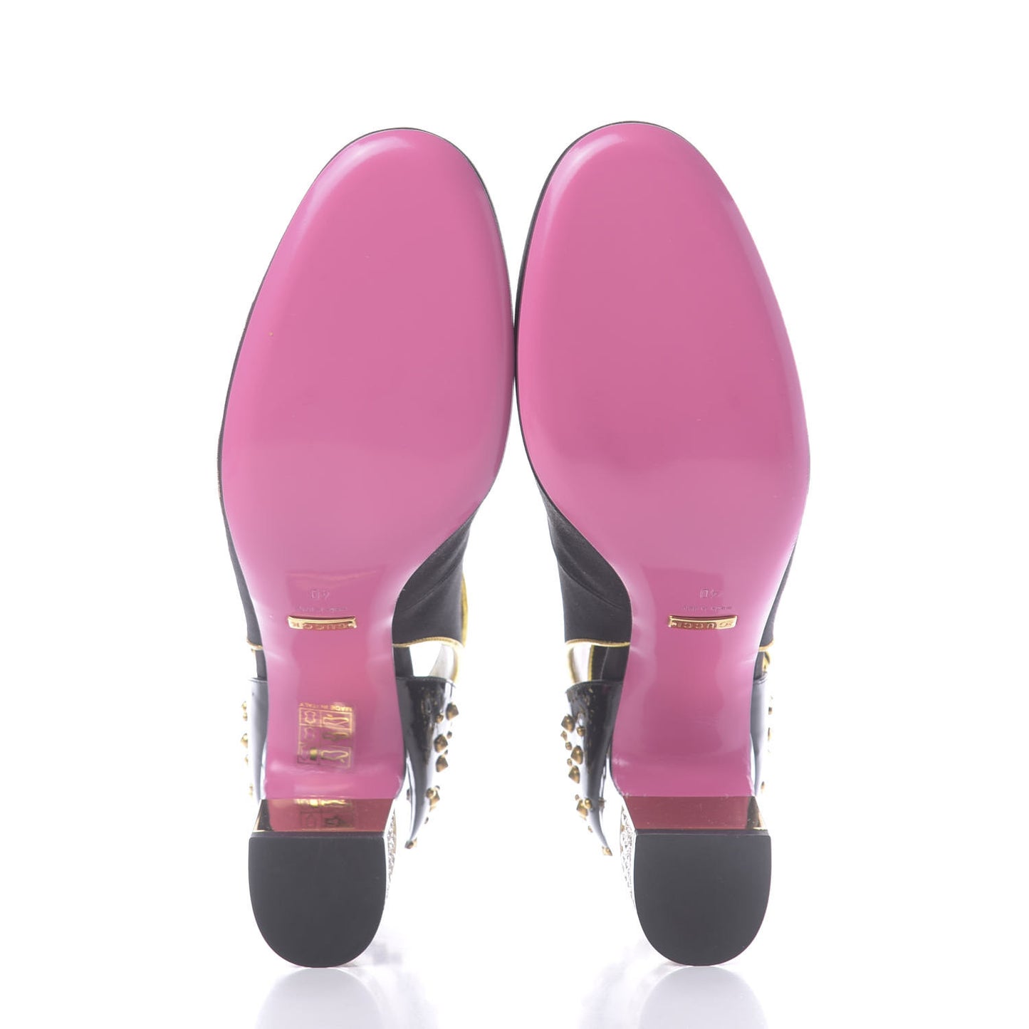 Satin Embroidered Dragon Caspar Pumps 40 Black