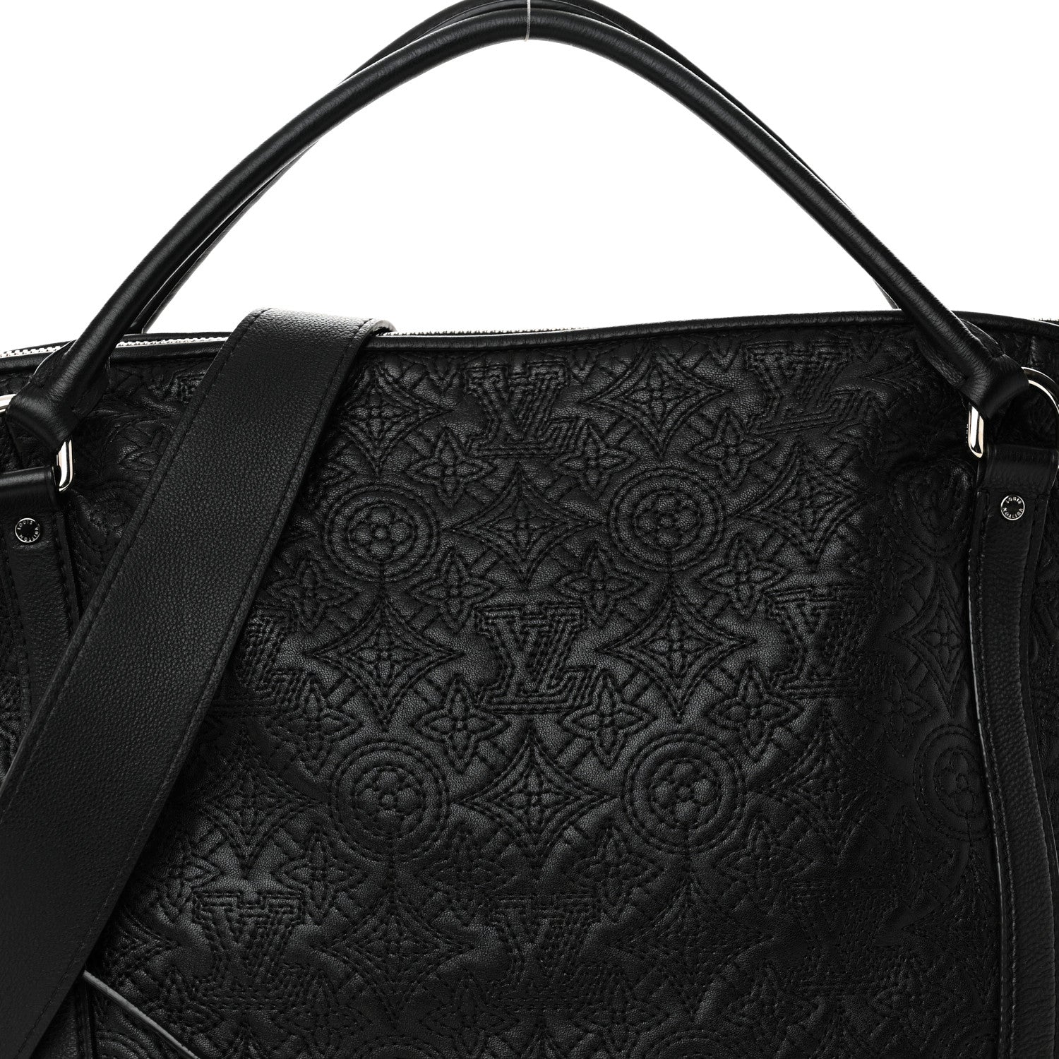Louis Vuitton Monogram Lambskin Antheia Ixia PM Black 1756228