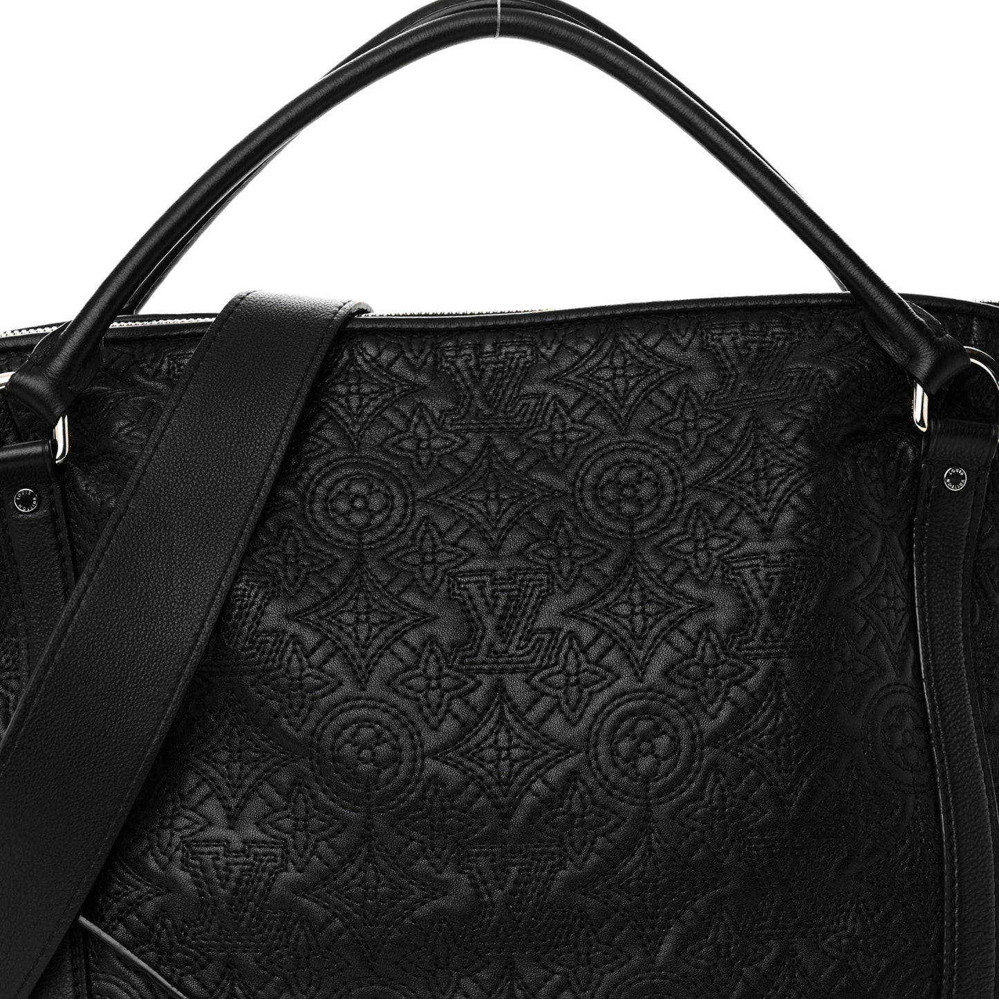 Monogram Lambskin Antheia Ixia PM Black