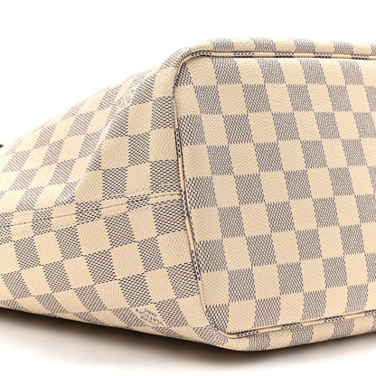 Louis Vuitton Damier Azur Braided Neverfull MM Pink 11 of 16