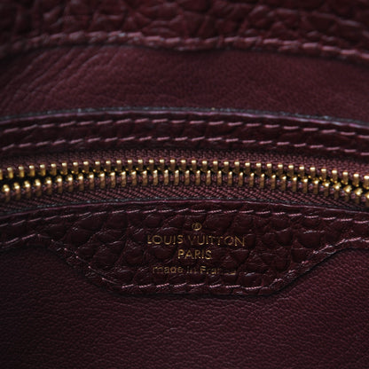 Louis Vuitton Ostrich Lizard Exotique Majestueux Shoulder Bag Bordeaux 7 of 8