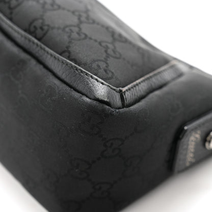 Gucci Monogram D Ring Abbey Pochette Black 11 of 12