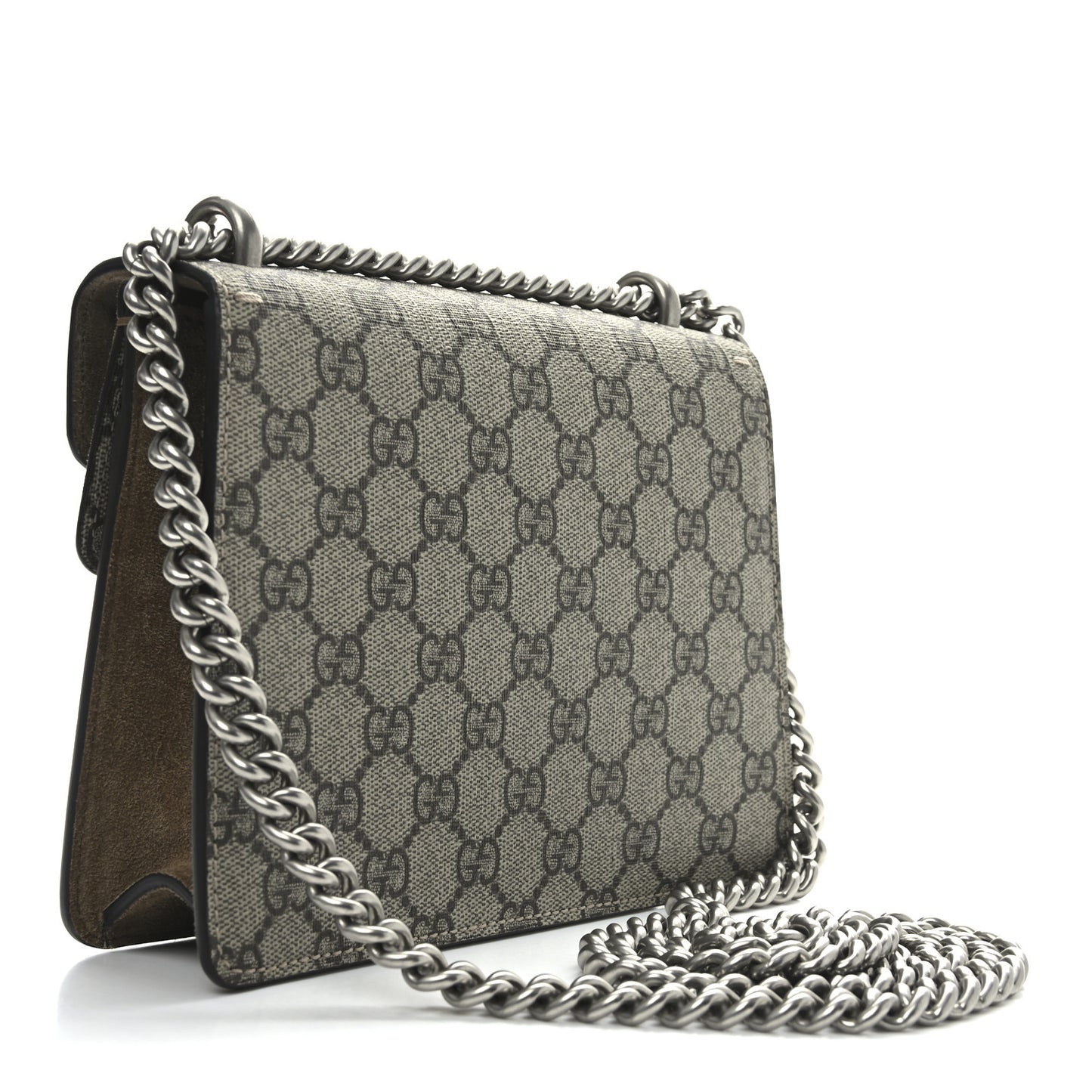 GG Supreme Monogram Mini Dionysus Shoulder Bag Taupe
