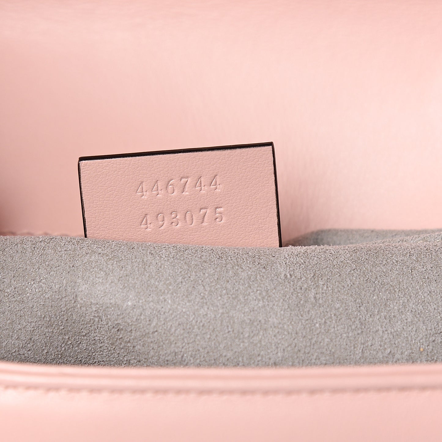 Calfskin Matelasse Mini GG Marmont Shoulder Bag Perfect Pink