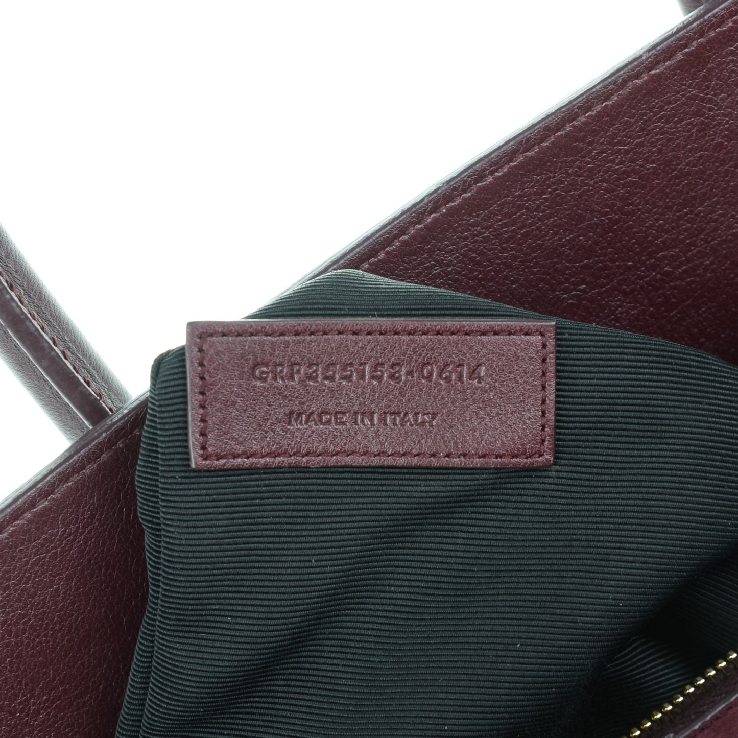 Calfskin Small Sac De Jour Amarena