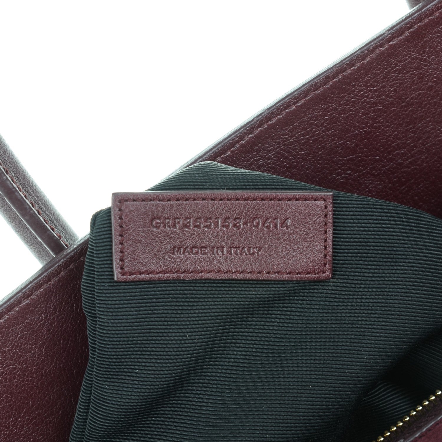 Saint Laurent Calfskin Small Sac De Jour Amarena 7 of 7